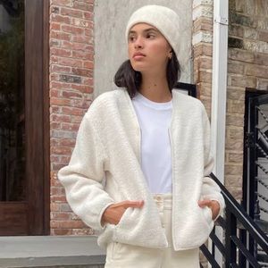 Wilfred Free Short Sherpa Liner Jacket